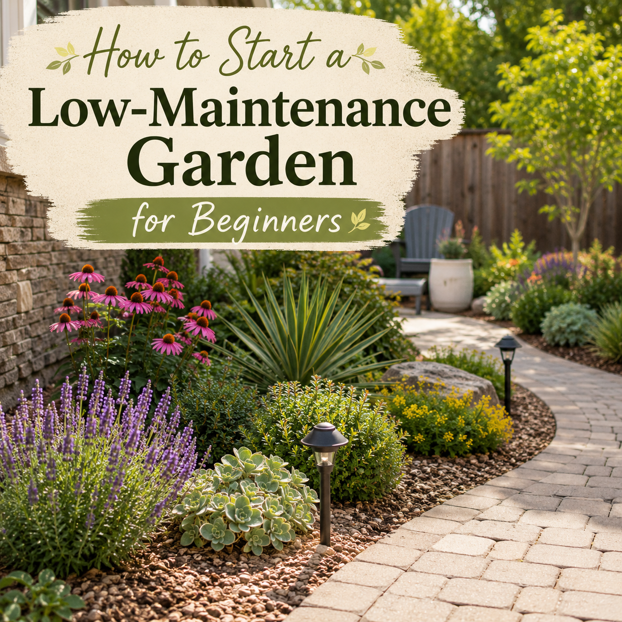 How to Start a Low-Maintenance Garden for Beginners